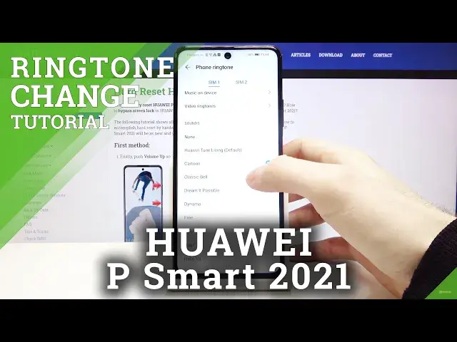 Video thumbnail for How to Change Ringtones on HUAWEI P Smart 2021 – Ringtone List