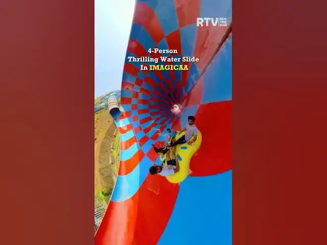 Video thumbnail for POV - Thrilling Water Slide at Imagicaa Water Park #trending #waterpark #shorts