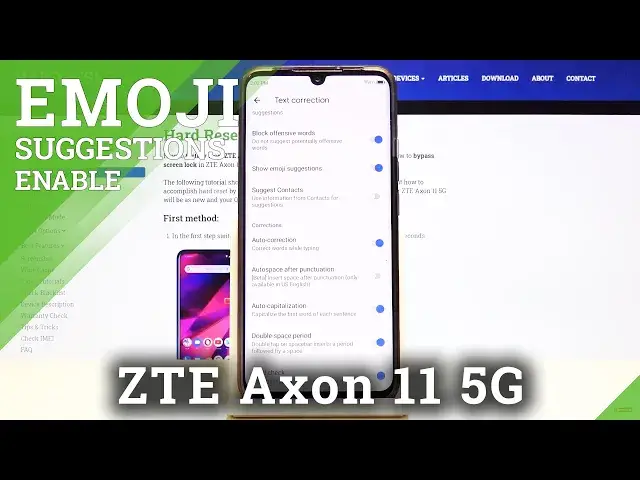 Video thumbnail for How to Turn On Emoji Suggestion in ZTE Axon 11 5G – Keyboard Settings