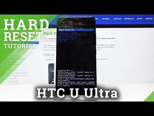 Video thumbnail for How to Hard Reset HTC U Ultra – Wipe Data/ Remove Screen Lock
