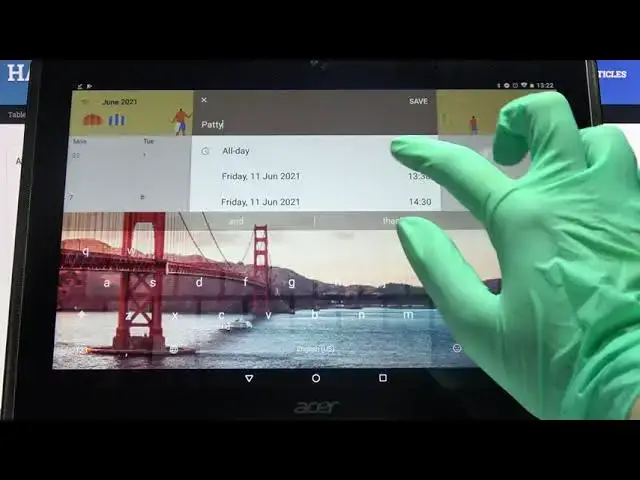 Video thumbnail for How Add Event to Calendar on Acer Iconia One 10 B3-A40 – Create Event