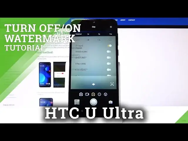 'Video thumbnail for How to Set Up Camera Watermark on HTC Desire 19+ - Watermark on Photos'
