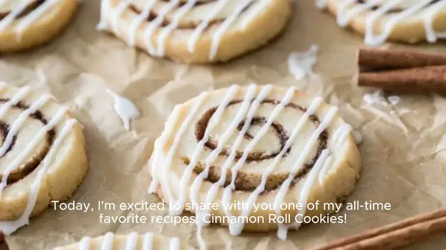 Video thumbnail for Cinnamon Roll Cookies recipe