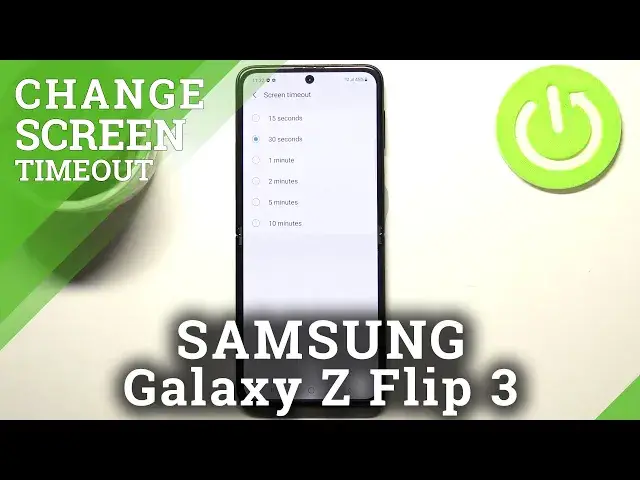 'Video thumbnail for How to Change Screen Timeout on SAMSUNG Galaxy Z Flip 3 – Manage Display Settings'