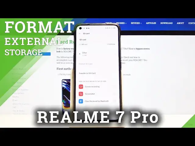 'Video thumbnail for How to Format SD Card in REALME 7 Pro – Erase External Memory'