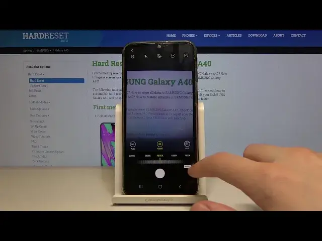 'Video thumbnail for How to Change Camera to Pro Mode in SAMSUNG Galaxy A40 – Find Camera Modes'