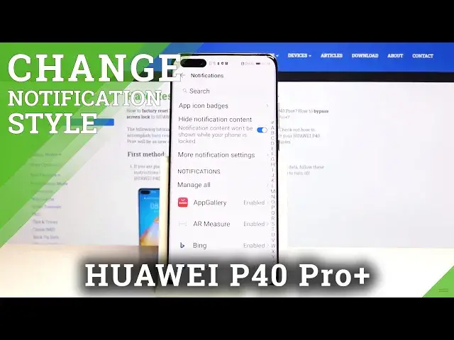 Video thumbnail for How to Enter Notification Settings in HUAWEI P40 Pro+ – Notification Options
