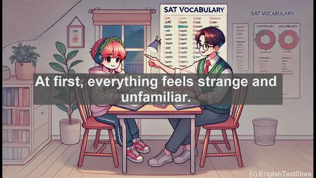 Video thumbnail for 5000 Must Know SAT Vocabulary - Accustom: Adapting to New Situations