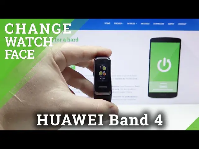'Video thumbnail for How to Change Watch Face on HUAWEI Band 4'