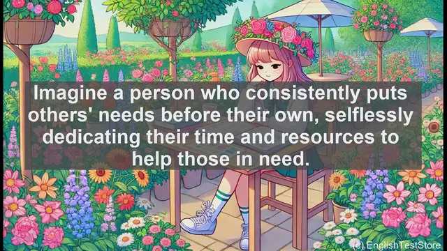 Video thumbnail for 5000 Must Know SAT Vocabulary - What is an Altruist? Understanding Selfless Behavior