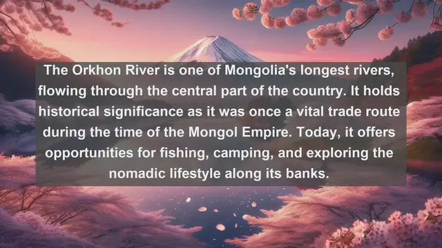Video thumbnail for Unveiling Mongolia's Natural Wonders: Top 10 Famous Rivers You Must Explore!