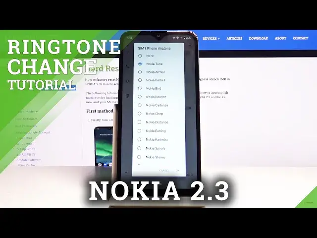 'Video thumbnail for How to Change Ringtone in NOKIA 2.3 – Ringtone List'