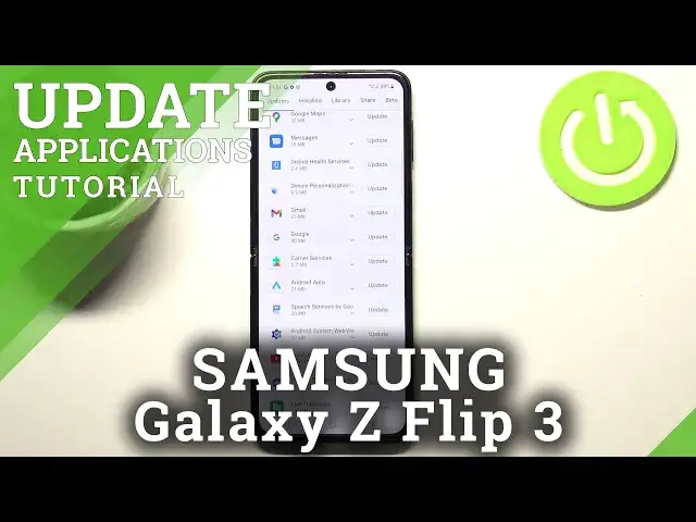 'Video thumbnail for How to Update Apps on SAMSUNG Galaxy Z Flip 3 – Install Latest App Version'
