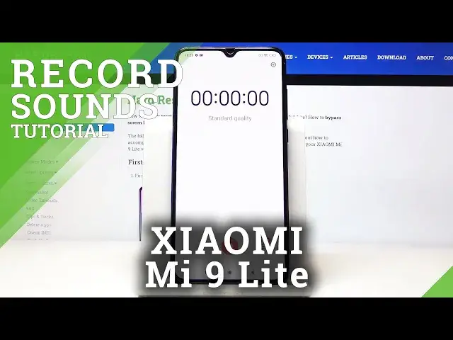 'Video thumbnail for How to Record Sounds in XIAOMI Mi 9 Lite – Activate Recorder'
