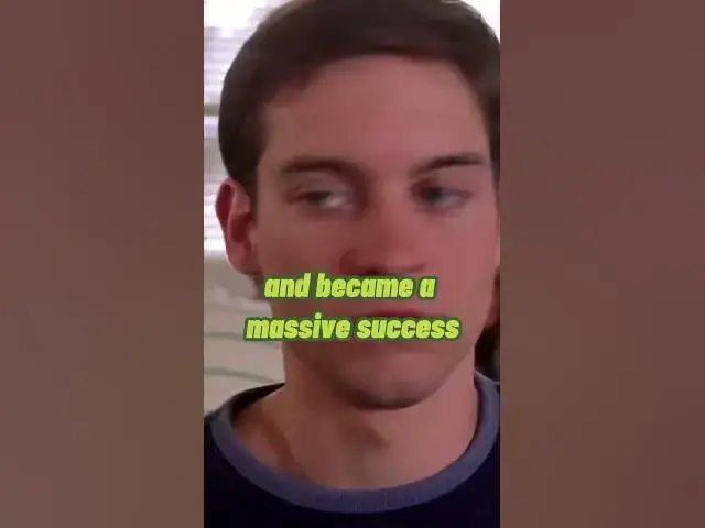 Video thumbnail for Spiderman was almost... #spiderman #spiderman2 #tobymaguire