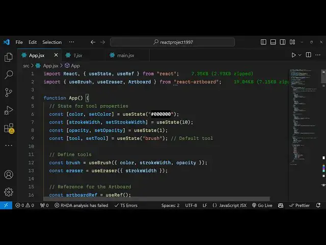 Video thumbnail for Build a React.js Canvas Drawing & Paint Editor Using react-artboard Library in Browser Using TS