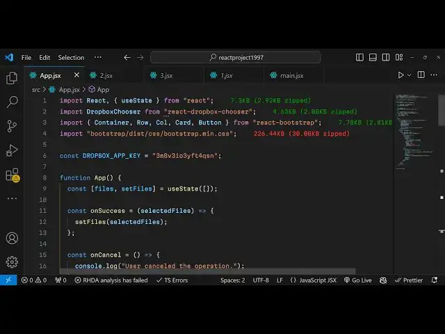 Video thumbnail for Build a React Dropbox File Chooser API to Upload Download & Display Files in Browser Using JS