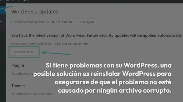 Video thumbnail for Cómo Reinstalar WordPress: 5 métodos Diferentes Según Sus Necesidades