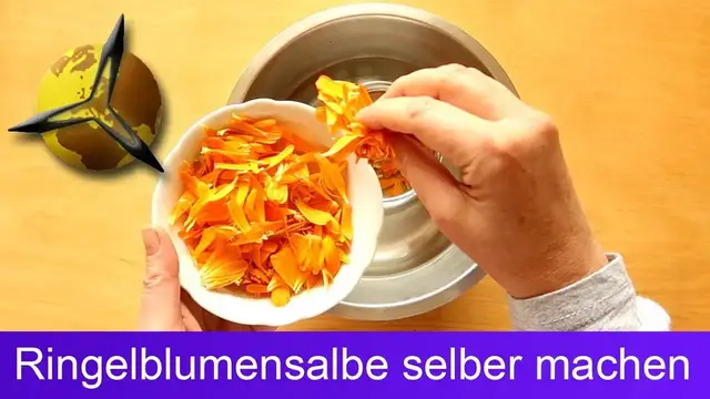 Video thumbnail for Ringelblumensalbe selber machen / herstellen