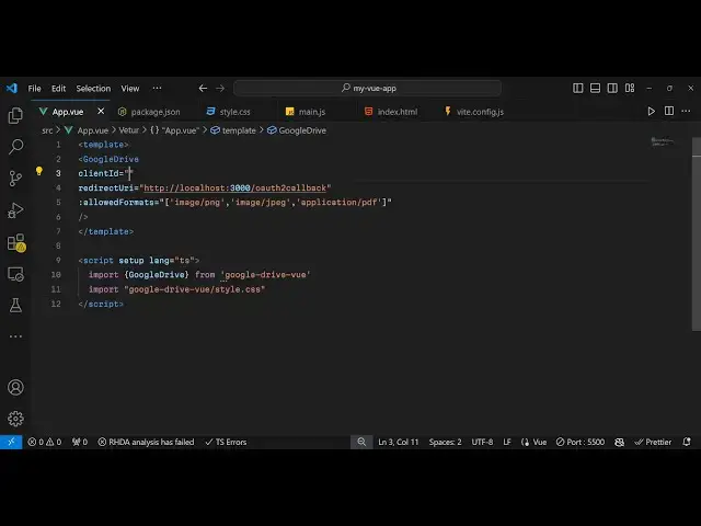 Video thumbnail for Build a Vue.js 3 Google Drive File Picker Component With OAuth2 to Upload Multiple Files in Browser