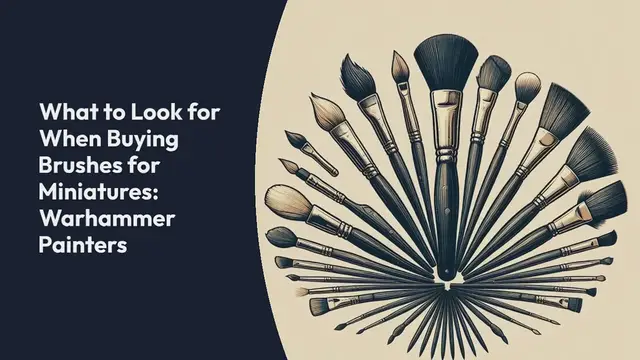 Video thumbnail for What to Look for When Buying Brushes for Miniatures: 8 Mistakes You’ll Want to Avoid