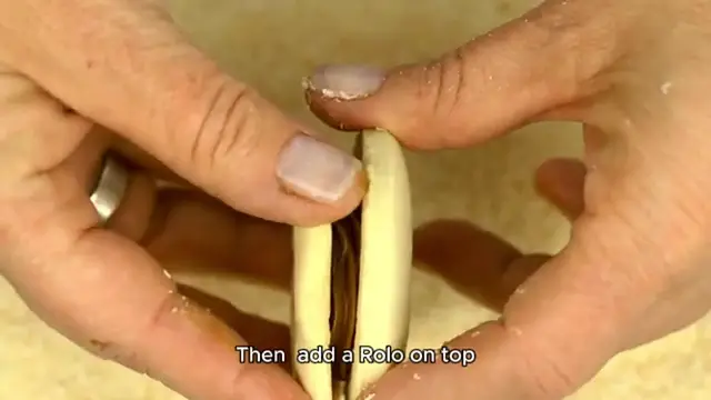 'Video thumbnail for Rolo Pecan Pretzel Nibbles Recipe'