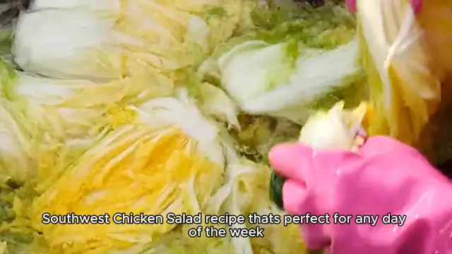 Video thumbnail for Southwest Chicken Salad Recipe