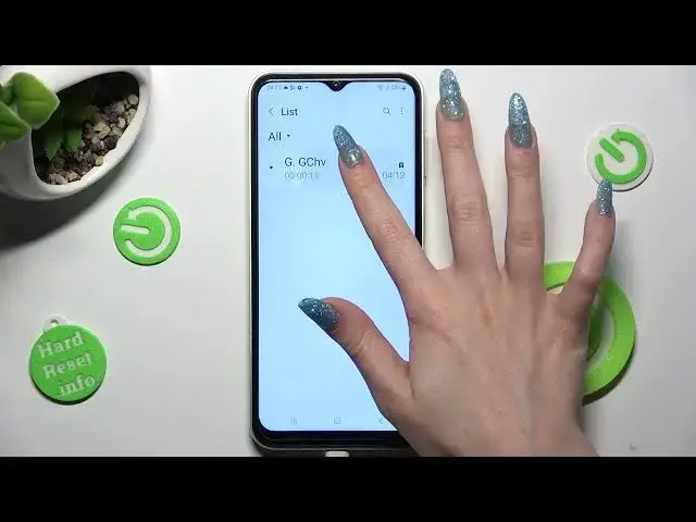 'Video thumbnail for How to Record Sounds in Samsung Galaxy F14 - Voice Recorder app'