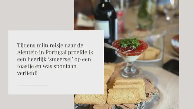 Video thumbnail for Doce de tomate met gember roomkaas
