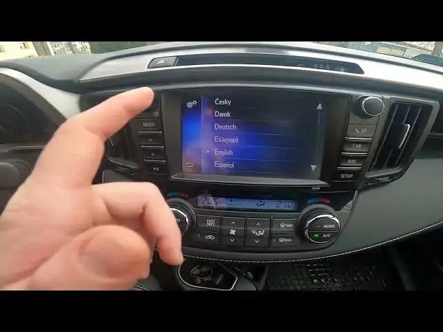Video thumbnail for How to Change System Language in Toyota RAV 4 (2013 - 2018) - Select Language for On-board Computer