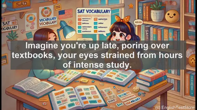 Video thumbnail for 5000 Must Know SAT Vocabulary - Travail: The Word That Captures Your Late-Night Study Sessions