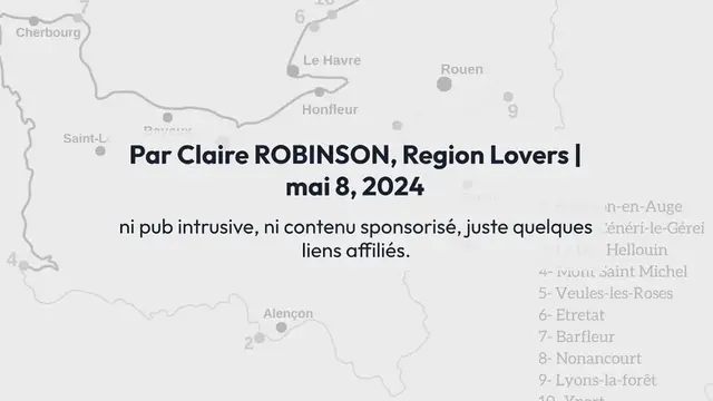 Video thumbnail for Les 10 plus beaux villages de Normandie (avec photos)