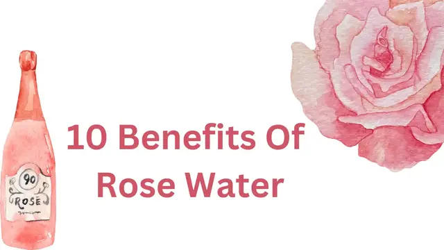 'Video thumbnail for 10 Benefits Of Rose Water'