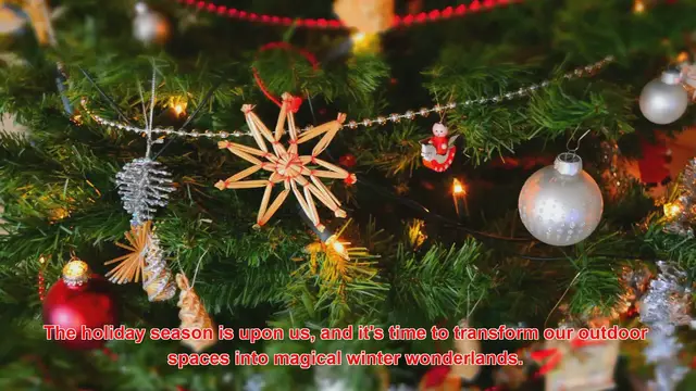 Video thumbnail for What Are The Most Creative Ways To Design Outdoor Holiday Displays?