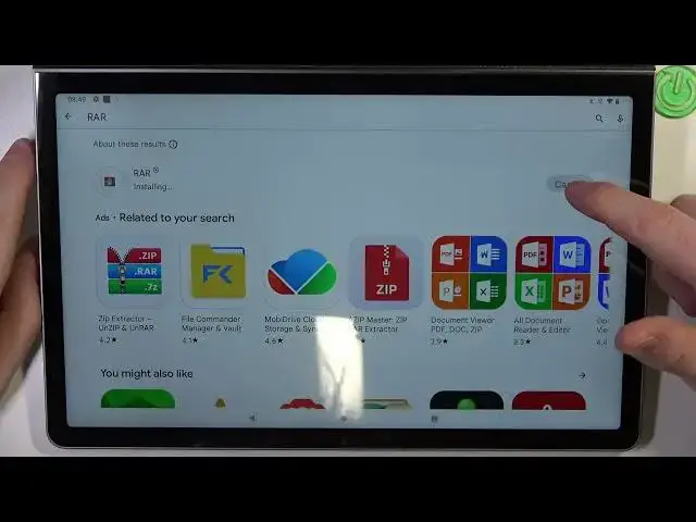 Video thumbnail for How to Install RAR & Zip App on LENOVO Yoga Tab 11