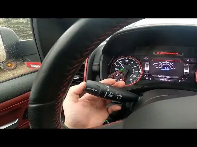 Video thumbnail for How to Enable or Disable Front Windshield Wipers in Dodge RAM REBEL 1500 II ( 2019 - now )