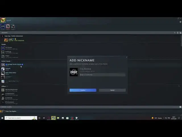 Video thumbnail for Steam 2022 - How To Add Nickname To Friends