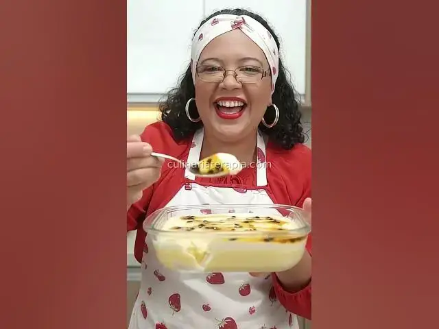 Video thumbnail for 💛🤍 **Travessa cremosa de maracujá com ganache branca — uma sobremesa irresistível!** 🤤