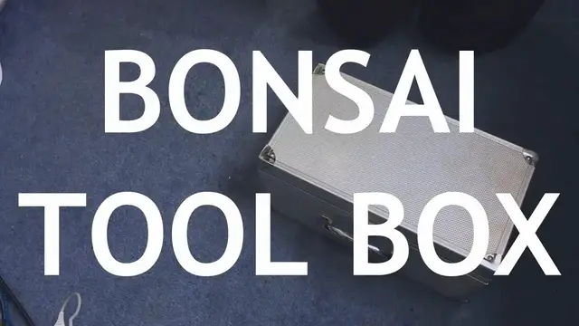 Video thumbnail for What’s in my Bonsai Tool Box and What Tools do you actually need