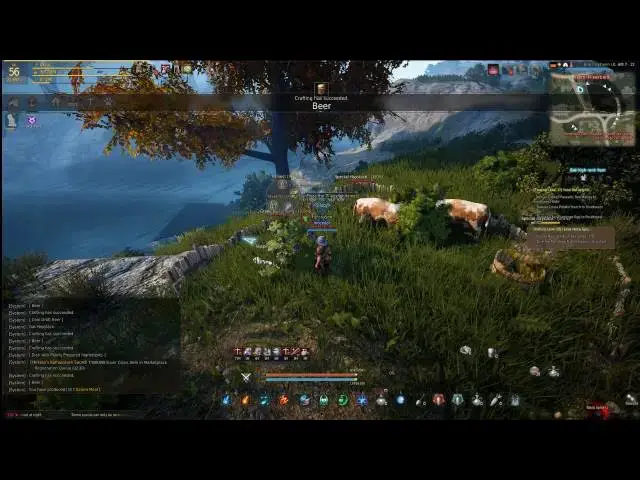 Video thumbnail for Chicken Feed , Haystacks, Fruit - Eggs Milk Fruit AFK from farming Black Desert Online 1080p HD