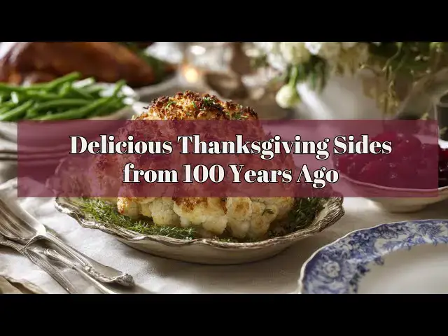 Video thumbnail for Vintage Side Dishes That Deserve to Be on Your Thanksgiving Table This Year