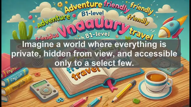 Video thumbnail for 2500 Must Know CEFR B1 Vocabulary - Understanding 'Public': A Versatile Word in English