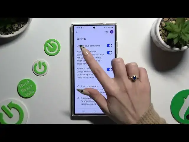 Video thumbnail for How to Save a Password to Autofill with Google Feature on SAMSUNG Galaxy S24 Ultra