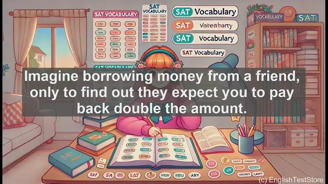 Video thumbnail for 5000 Must Know SAT Vocabulary - SAT Vocabulary: Understanding Usury