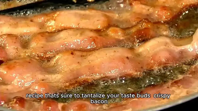 Video thumbnail for Crispy bacon Recipe