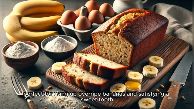 Video thumbnail for One-Bowl Banana Bread