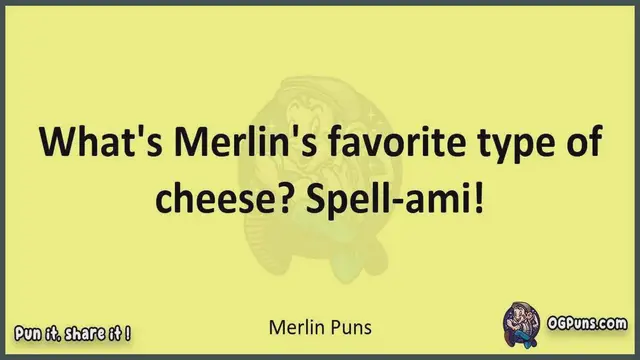 Video thumbnail for Merlin - Jokes, Puns, Wordplays, and Laughter