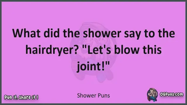 Video thumbnail for Shower - Jokes, Puns, Wordplays, and Laughter