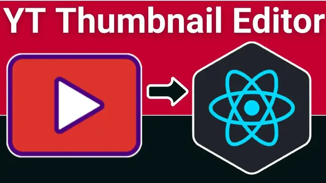 Video thumbnail for Build a React.js Youtube Thumbnail Editor Clone to Generate Thumbnails With Live Preview in Browser