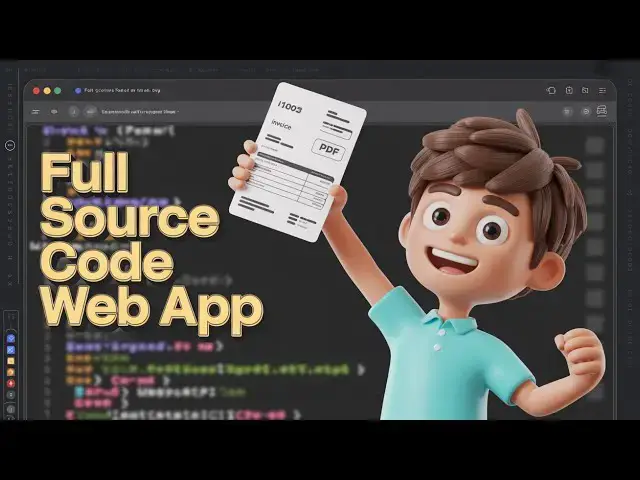 Video thumbnail for React Invoice PDF Maker — Build a jsPDF + html2canvas Editor in Browser Full Source Code